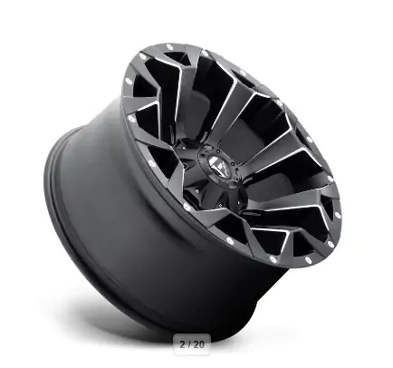 Kolo 22X9,5 - Alloy wheel D546 Assault Matte Black Milled